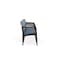 Lesro Lenox Wood 4 Seat Tandem Seating Wood Frame, Mocha, RS Rain Song Back, MD Titan Seat LW4103 - alternate 3